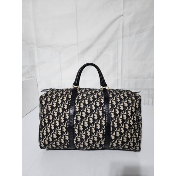 Authentic Christian Dior Large Diorissimo Boston Bag - Picture 1 of 16